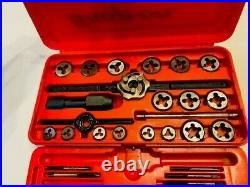 Snap-on Tdm-117a Metric Combination Tap & Die Set 37 Pieces Nice Condition