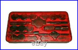 Snap-on Tools Automotive Metric Tap & Die Set Branded Red Case 40 Piece TDM117A