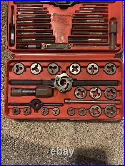 Snap-on Tools TDM-117A Metric Tap and Die Set with Double Hex, Adjustable