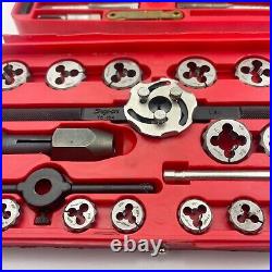 Snap-on Tools USA TDM-117A 41 Piece Metric Tap and Die Set Kit With Case