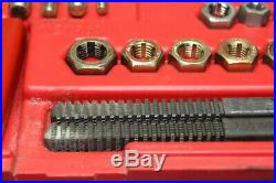 Snap on tap and die set 48 piece rethread kit in case like new rtd48