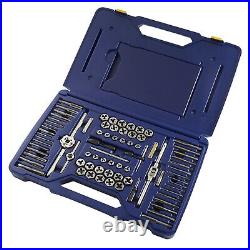 Tap And Die Set with Drill Bits, Machine ScrewithSAE/Metric, 117-Piece (26377)
