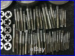 Tap and Die Set, lot of Craftsman Taps, and some Dies- Huge Resale Value