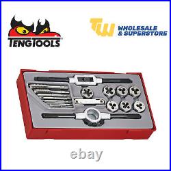 Teng 17pc Rethreading Tap & Die Set Metric TTTD17 Tool Control System