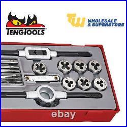 Teng 17pc Rethreading Tap & Die Set Metric TTTD17 Tool Control System