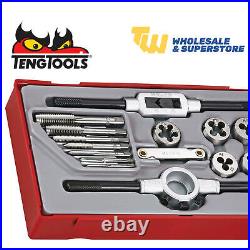 Teng 17pc Rethreading Tap & Die Set Metric TTTD17 Tool Control System