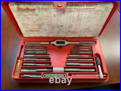 Used Snap-on TDM117 41-piece 3 to 12 mm NF / NC METRIC Tap and Die Set used