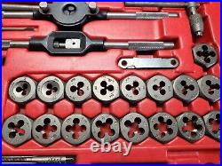 Vermont American Metric Mechanics 40 Piece Tap And Die Set USA Made Less 4 Piece