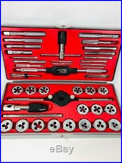 Vintage Craftsman Kromedge METRIC 41 pc Tap & Hexagon Die Set No. 52095 USA Made