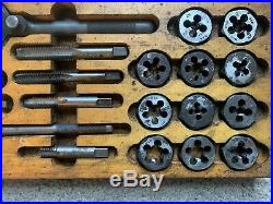 Vintage MAC tools Hex Tap/Die Drill Set In Box nice