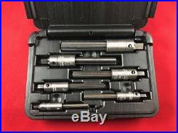 Walton 18002 6 PC Tap Extractor Set USA 4 FL SAE / Metric with Case NC NF 1/4-5/8