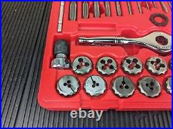 #bd901 NEW Snap On Tools TDLH139 39Piece Left-Hand Thread Tap Die Set Case USA